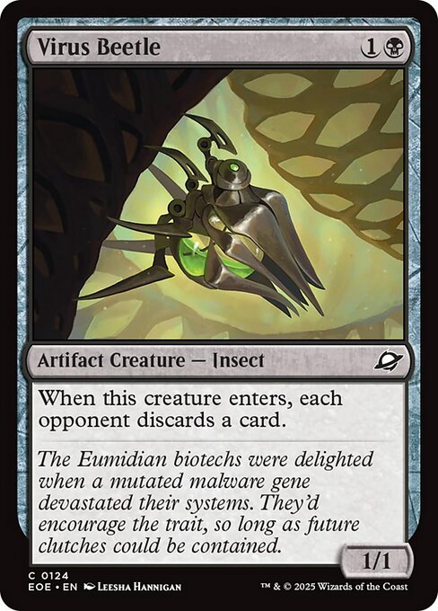 Virus Beetle (124) [Edge of Eternities]