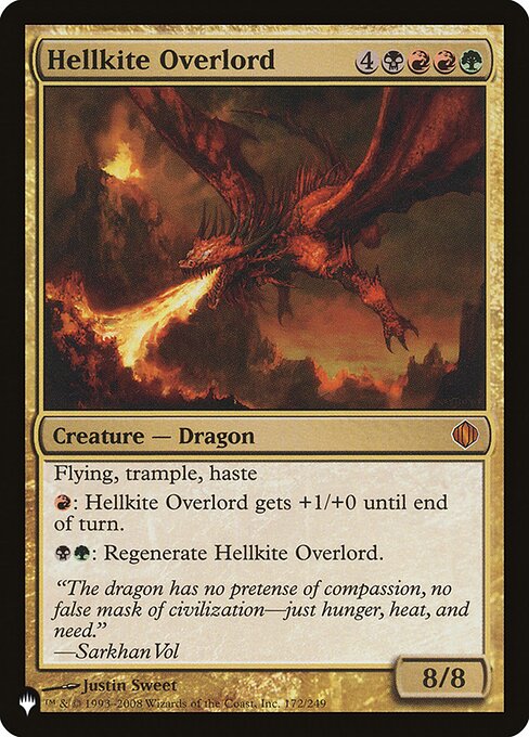 Hellkite Overlord (ALA-172) [The List]