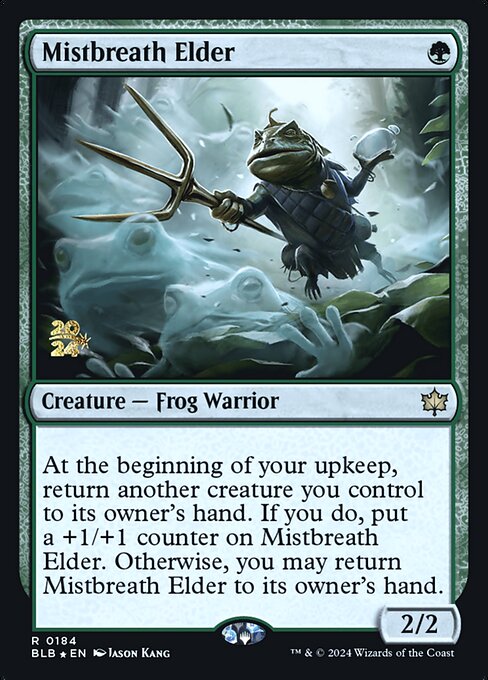 Mistbreath Elder (184s) [Bloomburrow Promos]