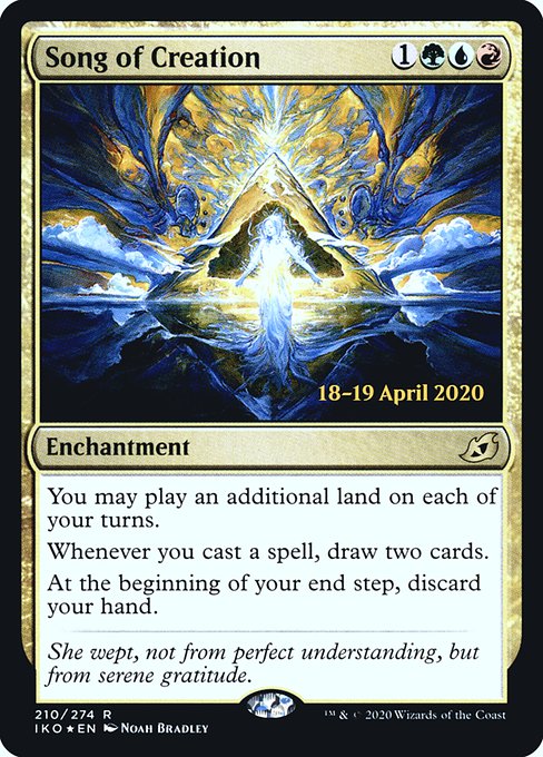 Song of Creation (210s) [Ikoria: Lair of Behemoths Promos]