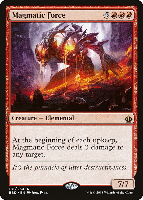 Magmatic Force (181) [Battlebond]