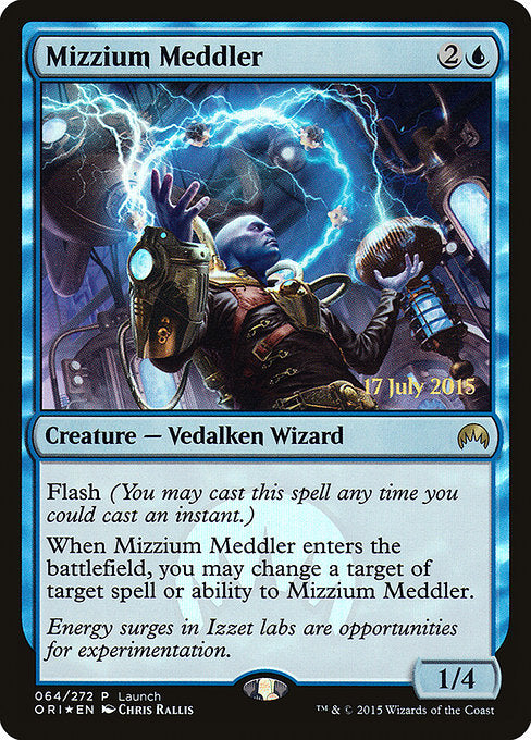 Mizzium Meddler (64) [Magic Origins Promos]