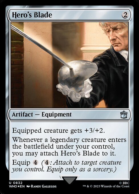 Hero's Blade (832) [Doctor Who]