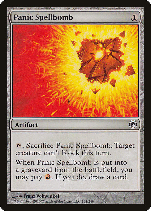 Panic Spellbomb (191) [Scars of Mirrodin]
