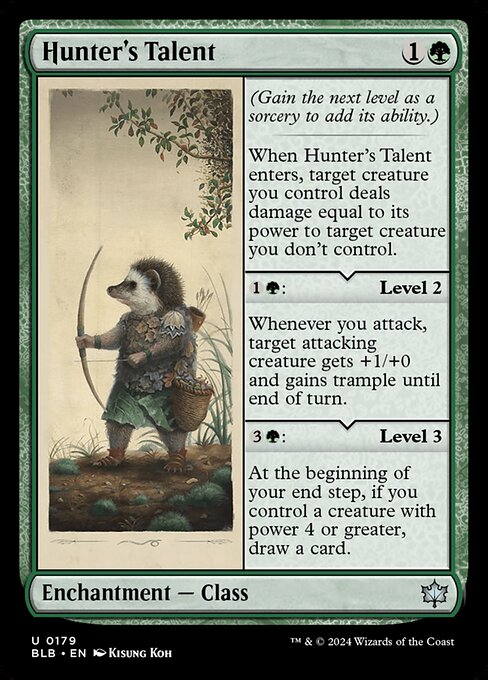 Hunter's Talent (179) [Bloomburrow]