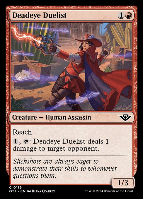 Deadeye Duelist (119) [Outlaws of Thunder Junction]