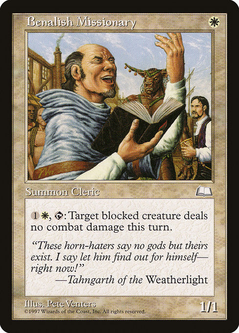 Benalish Missionary (10) [Weatherlight]