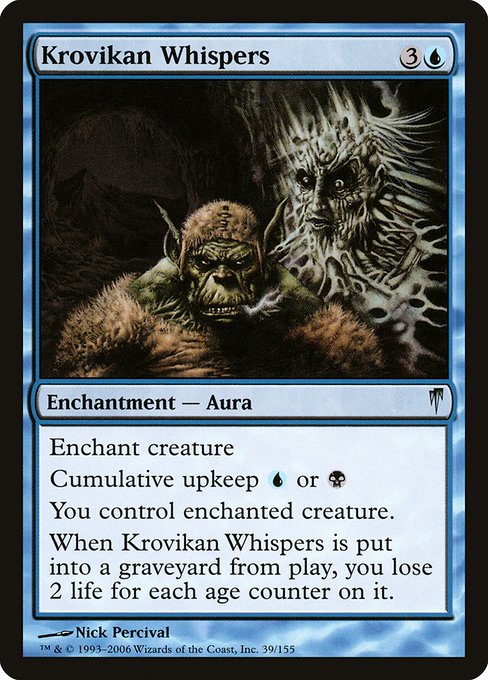 Krovikan Whispers (39) [Coldsnap]