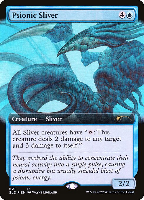 Psionic Sliver (621) [Secret Lair Drop] [Extended Art]
