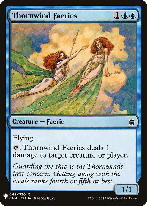 Thornwind Faeries (CMA-42) [The List]
