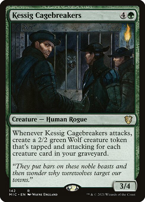 Kessig Cagebreakers (142) [Midnight Hunt Commander]
