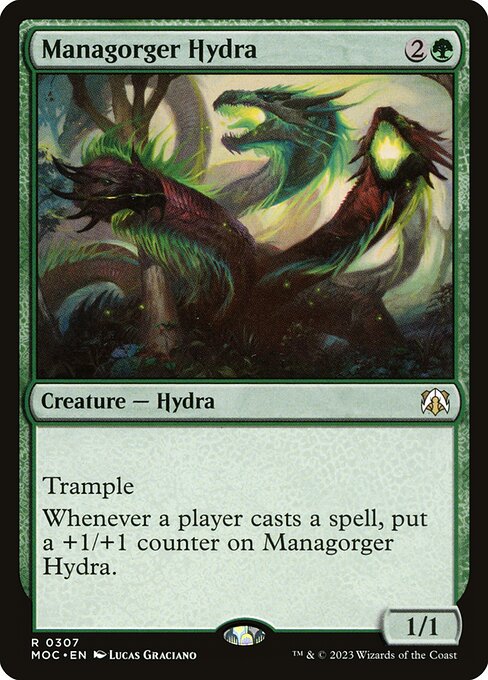 Managorger Hydra (307) [March of the Machine Commander]
