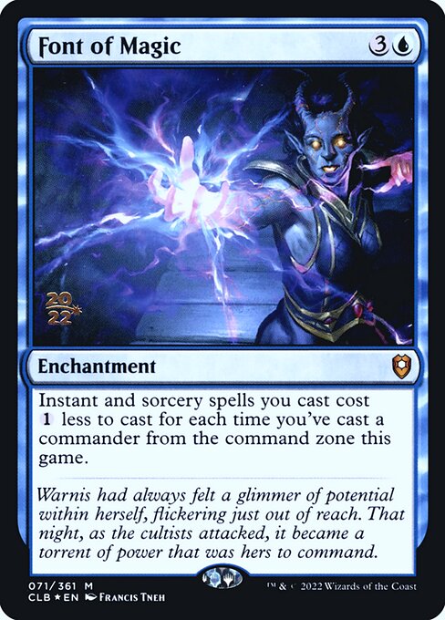 Font of Magic (71s) [Battle for Baldur's Gate Promos]