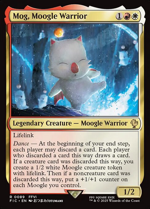 Mog, Moogle Warrior (89) [Final Fantasy Commander]
