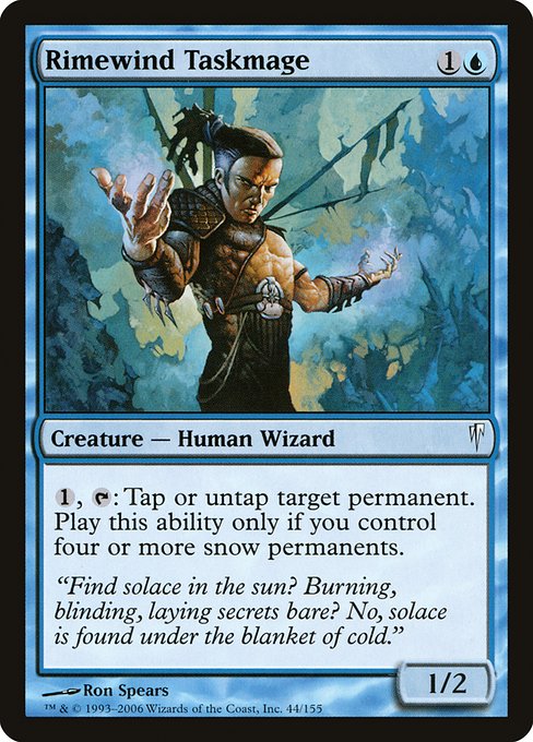 Rimewind Taskmage (44) [Coldsnap]