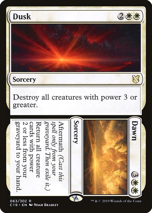 Dusk // Dawn (63) [Commander 2019]