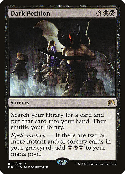 Dark Petition (90) [Magic Origins]