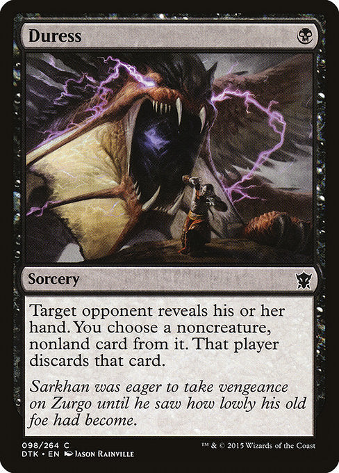 Duress (98) [Dragons of Tarkir]