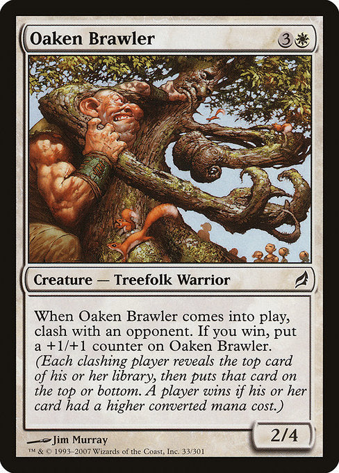 Oaken Brawler (33) [Lorwyn]