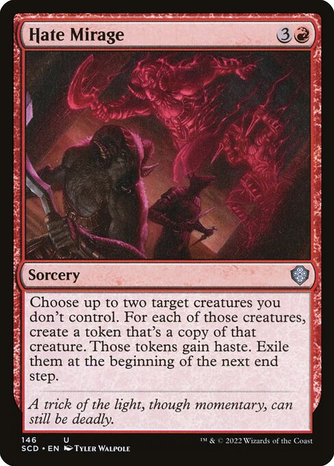 Hate Mirage (146) [Starter Commander Decks]