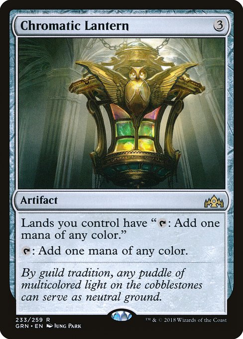 Chromatic Lantern (233) [Guilds of Ravnica]