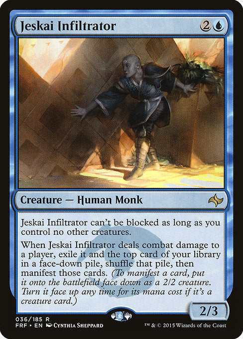 Jeskai Infiltrator (36) [Fate Reforged]