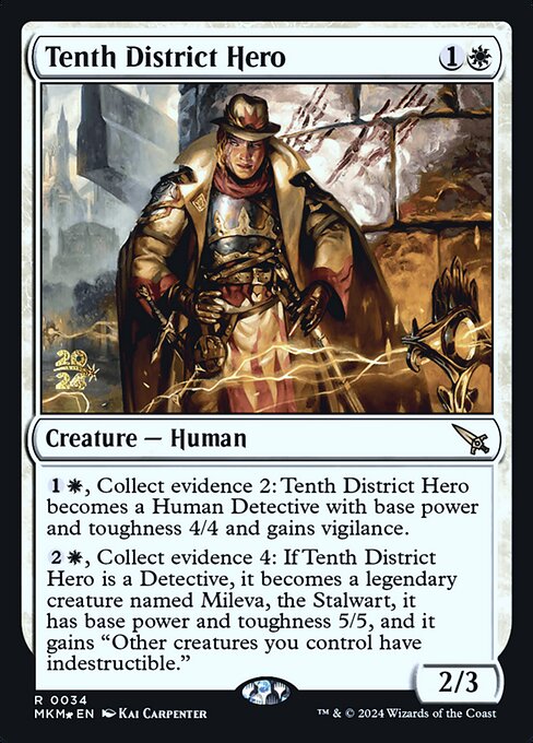 Tenth District Hero (34s) [Murders at Karlov Manor Promos]
