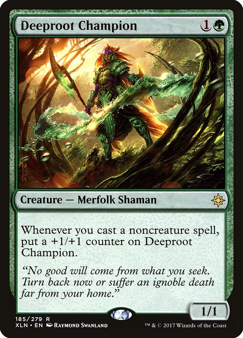 Deeproot Champion (185) [Ixalan]