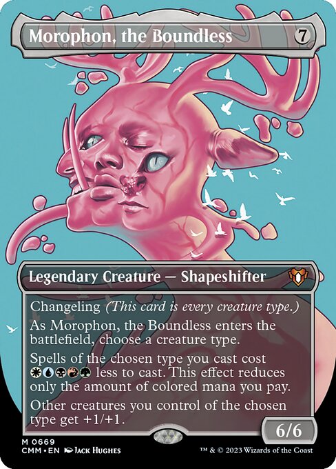 Morophon, the Boundless (669) [Commander Masters] [Borderless]