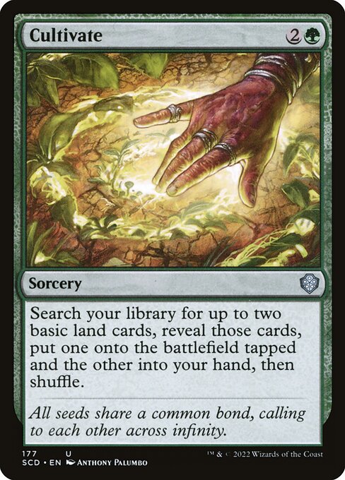 Cultivate (177) [Starter Commander Decks]