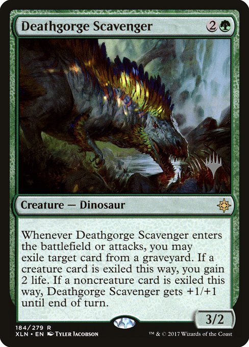 Deathgorge Scavenger (184p) [Ixalan Promos]