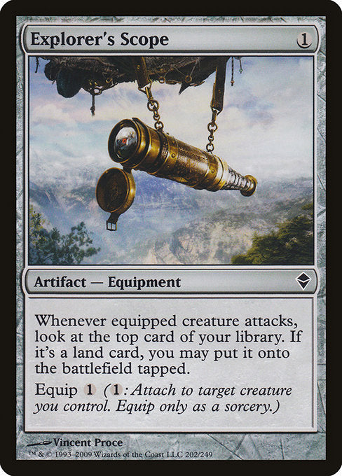 Explorer's Scope (202) [Zendikar]