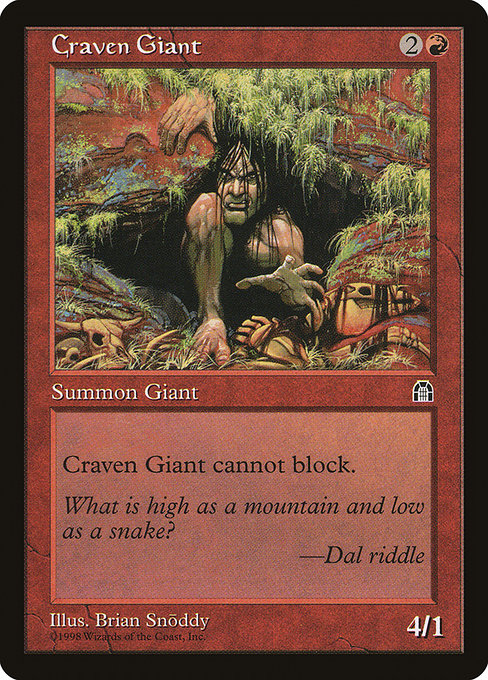 Craven Giant (78) [Stronghold]