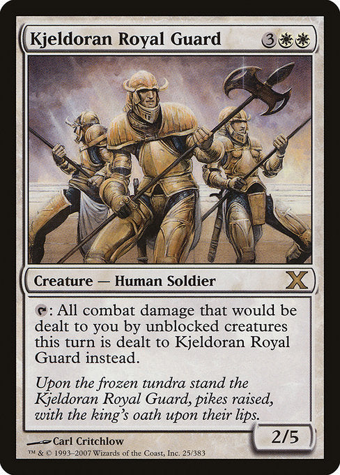 Kjeldoran Royal Guard (25) [Tenth Edition]