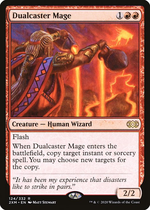 Dualcaster Mage (124) [Double Masters]