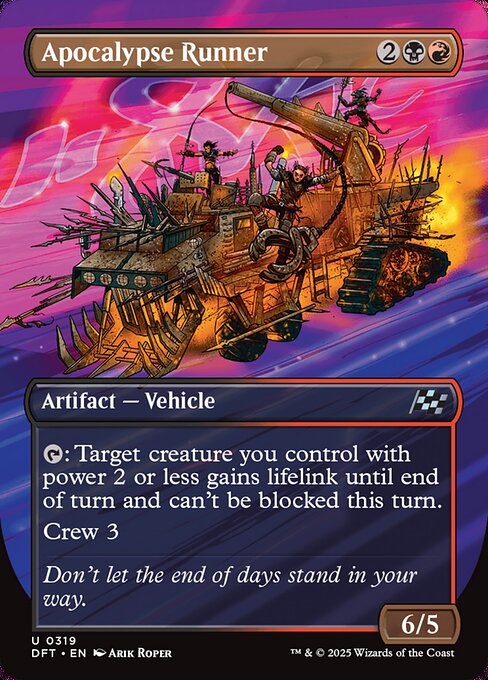 Apocalypse Runner (319) [Aetherdrift]