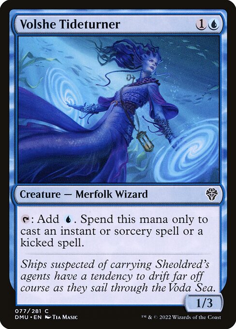 Volshe Tideturner (77) [Dominaria United]