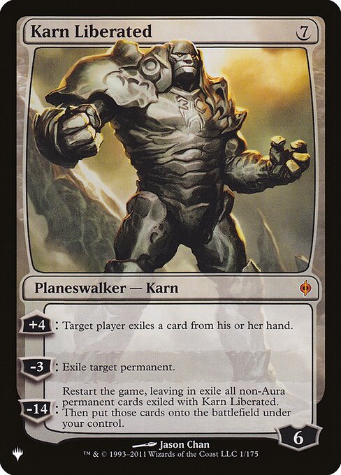Karn Liberated (NPH-1) [The List]