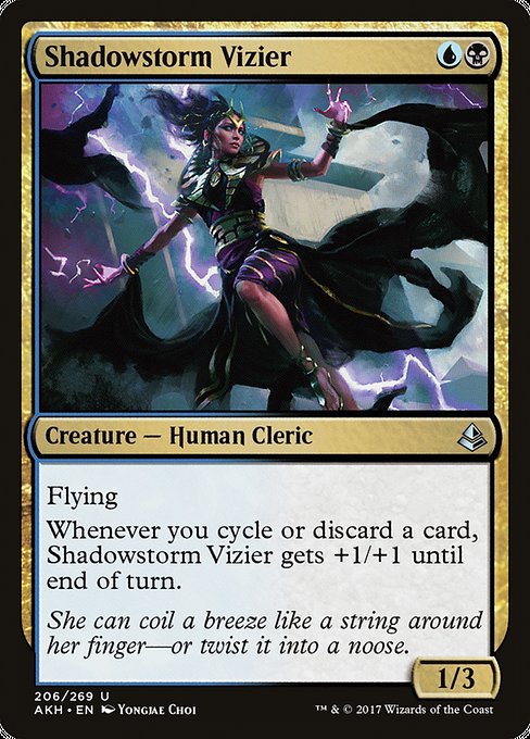 Shadowstorm Vizier (206) [Amonkhet]