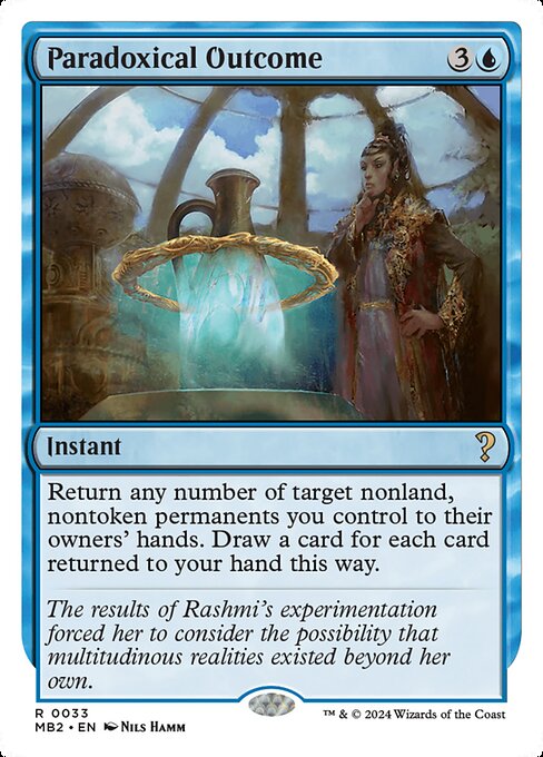 Paradoxical Outcome (33) [Mystery Booster 2]