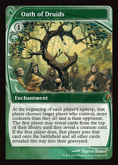 Oath of Druids (212) [Mystery Booster 2]