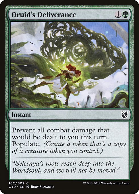 Druid's Deliverance (162) [Commander 2019]