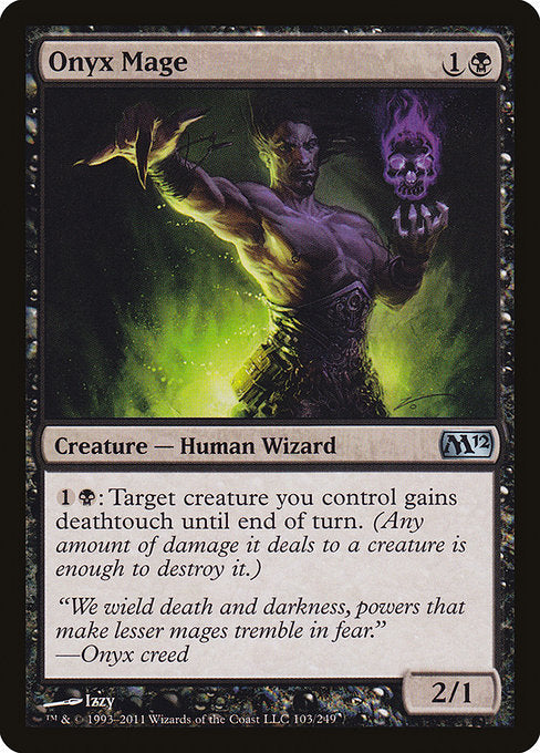 Onyx Mage (103) [Magic 2012]