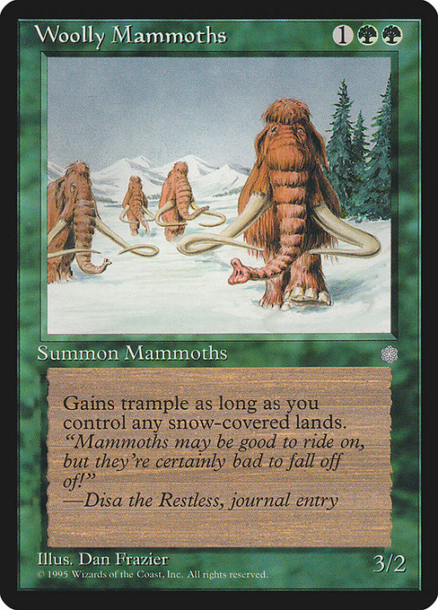 Woolly Mammoths (278) [Ice Age]