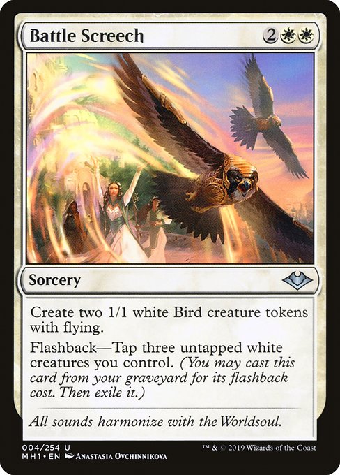 Battle Screech (4) [Modern Horizons]