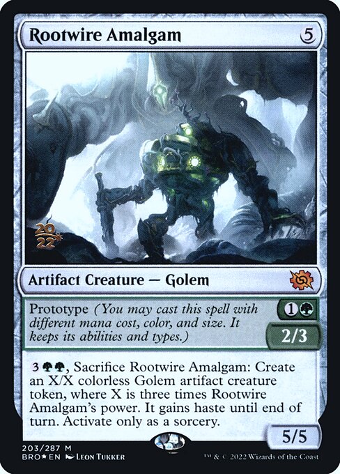 Rootwire Amalgam (203s) [The Brothers' War Promos]
