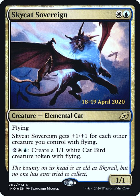 Skycat Sovereign (207s) [Ikoria: Lair of Behemoths Promos]