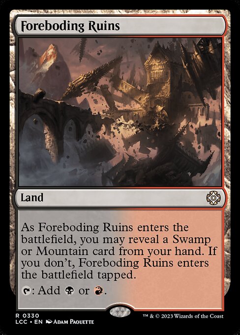 Foreboding Ruins (330) [The Lost Caverns of Ixalan Commander]