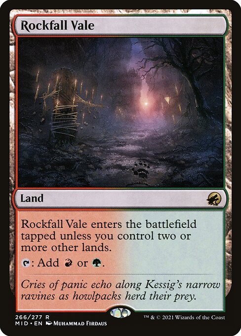 Rockfall Vale (266) [Innistrad: Midnight Hunt]