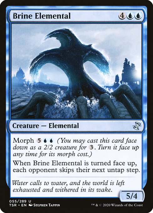 Brine Elemental (55) [Time Spiral Remastered]